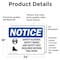 Signmission 18 in Height, 24 in Width, Vinyl Decal, Rectangle OS-2PACK-NS-D-1824-L-18204 - alternate 4
